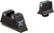Trijicon Bright & Tough Night Sight Suppressor Set Lg Glock White Outline