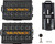 YakAttack TracPak Combo Kit 2 Stackable Boxes Quick Release Base Blk USED