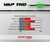 Victory Archery VAP TKO .166" 300 Arrow Fletched 6Pk Gamer .003 GPI:9.5