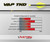 Victory Archery VAP TKO .166" 235 Arrow Fletched 6Pk Elite .001 GPI:11.1