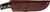 Browning Buckmark Hunter Fixed Blade Knife w/Sheath Zebra/Ebony Wood