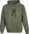 Browning Men's Buckmark Hoodie Pullover Hooded Sweatshirt XXX-Large Green