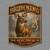Browning Men's Graphic Typical Buck Logo T-Shirt 2X-Large Graphite Heather