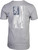 Browning Men's Legacy Flag W/ Buckmark Logo T-Shirt Heather Gray Medium
