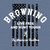 Browning Men's Hunt Tough Graphic Logo Cotton T-Shirt Blue 2X-Large