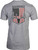 Browning Men's Whitetail Flag Cotton Shirt Heather Grey Medium