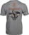 Browning Men's Tag Out Graphic Logo Cotton Shirt Heather Gray 2X-Large