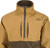 Drake Men MST CommandXT Eqwader 1/2 Zip Jacket w/DWR Finish Field Khaki L