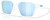 Oakley Sunglasses Briza Square Matte White/PRIZM Deep Water Polarized Sz 58