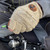 Fish Monkey Wooly Precision Grip Half Finger Glove Tan/Leather L/XL