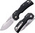 Cold Steel 2.5' Engage Clip Point Blade 3MM Thick Steel W/Stonewashed BLK