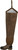 Drake Men's Waterfowlers Hip Boots w/ EVA Midsole & Rubber Boot Brown 10
