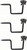 HME Trail Camera Holder Quick Mount (3 Pack) Compact Sturdy Design Black