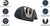 Kitchen IQ Deluxe Diamond Edge Grip Knife Sharpener Coarse & Fine Black