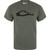 Drake Waterfowl Graphic Logo Cotton Blend T-Shirt Deep Depths DK Hthr XL