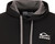 Drake Waterfowl Logo Midweight Cotton Hoodie Black Medium