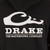 Drake Waterfowl Logo Midweight Cotton Hoodie Black Medium
