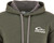 Drake Waterfowl Logo Midweight Cotton Hoodie Deep Depths DK Hthr 2X-Large
