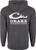 Drake Waterfowl Logo Midweight Cotton Hoodie Charcoal Heather Medium