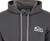 Drake Waterfowl Logo Midweight Cotton Hoodie Charcoal Heather 2X-Large