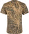 Drake Waterfowl Graphic Logo Cotton Blend T-Shirt Mossy Oak Shadowgrass M