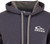 Drake Waterfowl Logo Midweight Cotton Hoodie Night Sky Dk Heather Medium