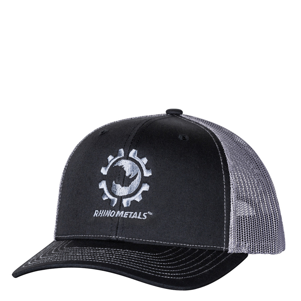 Front view of Rhino Metals hat.