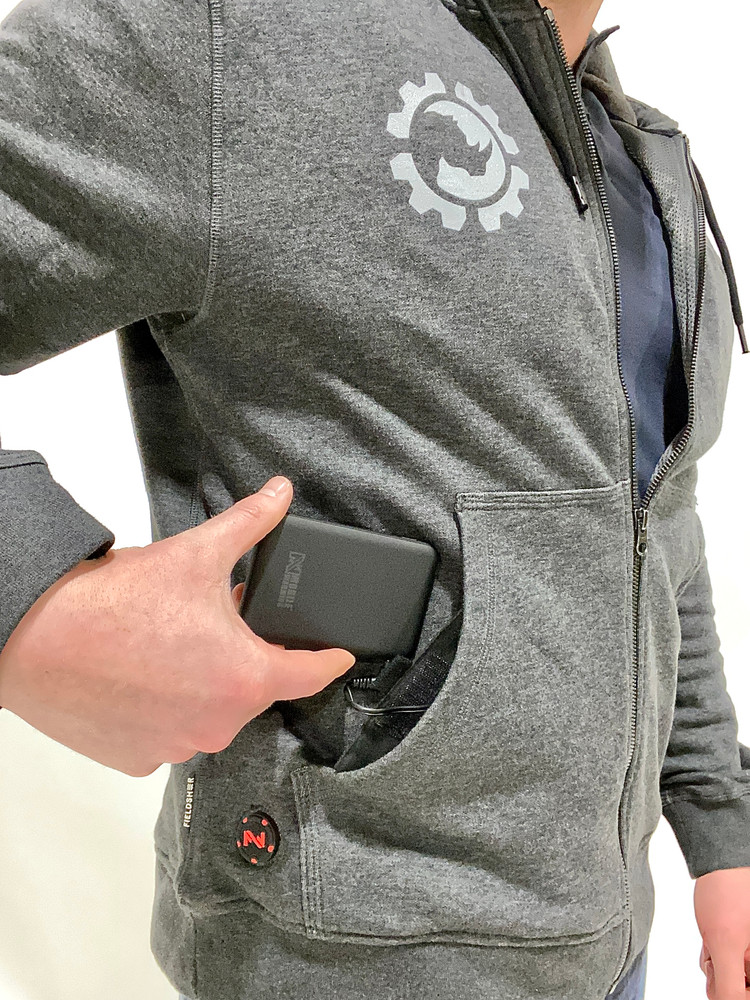 Easily Carry Rechargeable Lithium-Ion Battery in Pocket.