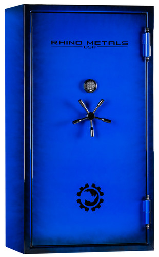 Exterior Image Gloss Two-Tone Blue Finish.