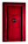 Image of Back Side of Vault Door. Image of Back Side of Vault Door.