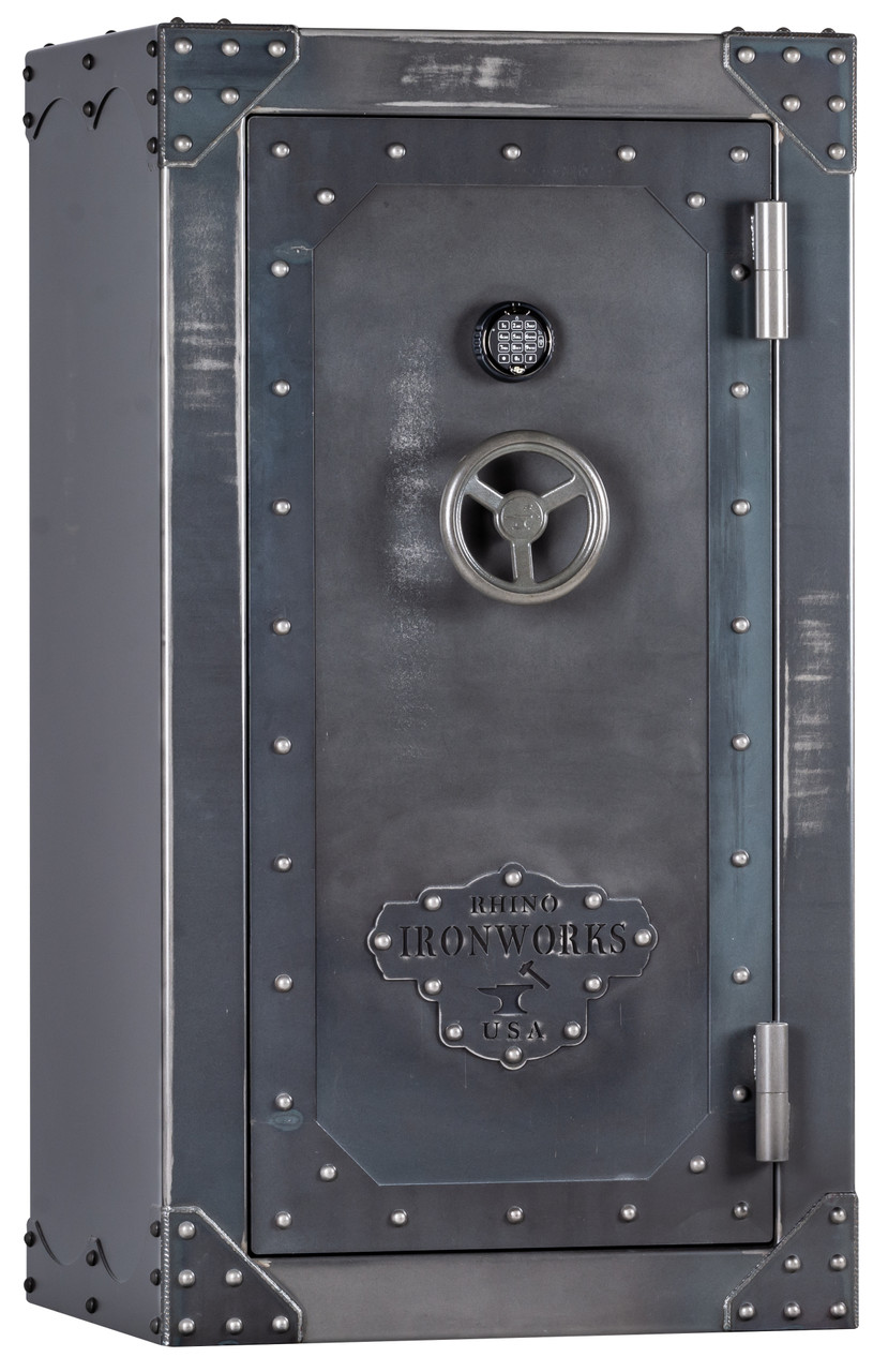 Image of Ironworks AIW6033X | 60"H x 33"W x 27"D | 36 Long Gun Safe | 130 Min