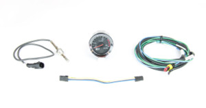 Installation kit for installing a pyrometer/exhaust temperature gauge into a Kenworth truck with NAMUX1 or NAMUX3 chassis electronics.