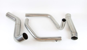 A piping kit for a Peterbilt 389 long hood truck with a Detroit Diesel Series 60 engine with DDEC3 or DDEC4 electronics.  The kit includes left side air to air tube, right side air to air tube, lower radiator tube and upper radiator tube.  The tubes are made from 304 stainless steel and offered in a mill finish.