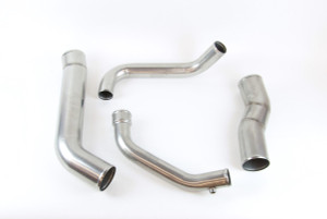A piping kit for a Kenworth T660 truck with a Caterpillar 3406E or C15 single turbo engine.  The kit includes left side air to air tube, right side air to air tube, lower radiator tube and upper radiator tube.  The tubes are made from 304 stainless steel and offered in a mill finish.