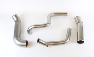 A piping kit for a Kenworth T660 truck with a Detroit Diesel Series 60 engine with DDEC3 or DDEC4 engine electronics.  The kit includes left side air to air tube, right side air to air tube, lower radiator tube and upper radiator tube.  The tubes are made from 304 stainless steel and offered in a mill finish.