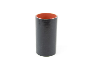 Silicone radiator hose that is 3" diameter and black in color.  The hose is used to connect the radiator tube to the water pump outlet.