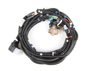 Engine installation harness for installing a Cummins ISX engine (CM870 engine electronics) into a Kenworth truck with NAMUX1 chassis electronics and Caterpillar 70 Pin ADEM3 engine electronics.