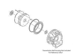 Allison 4000 Series Transmission Adaptation Kit for the Caterpillar 3406E or Caterpillar C15 Engine Platform.