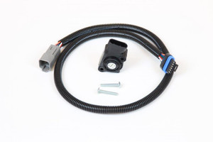 Throttle position sensor and extension harness for installation of a Cummins engine with CM871, CM2150, CM2250 or CM2350 engine electronics