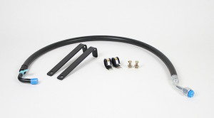 Air Conditioning suction line kit, connects the AC compressor to the chassis with a 45" Overall Length