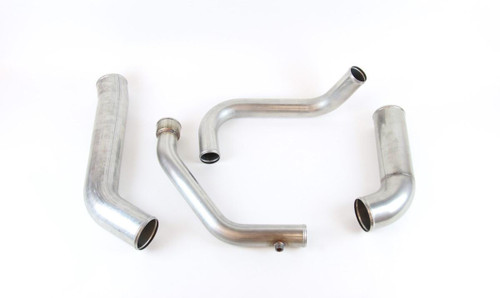 Kustom Truck Parts CAC/Rad Tubes, 19107002, 304 stainless for Peterbilt 367 2008+ chassis with C15 twin turbo engines Kustom Truck Parts CAC/Rad Tubes, 19107002, 304 stainless for Peterbilt 367 2008+ chassis with C15 twin turbo engines