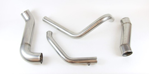 Kustom Truck Parts Detroit CAC/Rad Tubes, 11307001, 304 stainless for 2008+ Peterbilt 388/389 DDEC3/DDEC4 engines Kustom Truck Parts Detroit CAC/Rad Tubes, 11307001, 304 stainless for 2008+ Peterbilt 388/389 DDEC3/DDEC4 engines