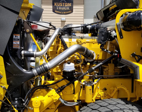 Installed Kustom Truck Parts Cat CAC/Rad Tubes, 22107015, 304 stainless for 2008+ Kenworth T800 3406E/C15 engines Installed Kustom Truck Parts Cat CAC/Rad Tubes, 22107015, 304 stainless for 2008+ Kenworth T800 3406E/C15 engines