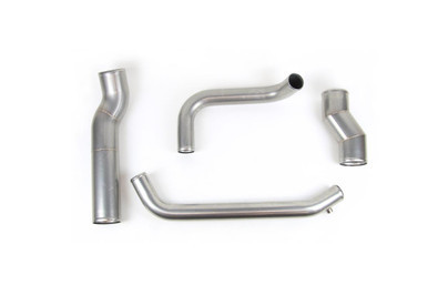 Kustom Truck Parts CAC/Rad Tubes, 24207005, 304 stainless for Kenworth W900B 2008+ chassis with N14 engine