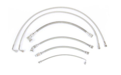 Kustom Truck Parts Stainless Hose Kit, 99102072, OEM fuel line upgrade for universal Cat 3406B diesel replacement Kustom Truck Parts Stainless Hose Kit, 99102072, OEM fuel line upgrade for universal Cat 3406B diesel replacement