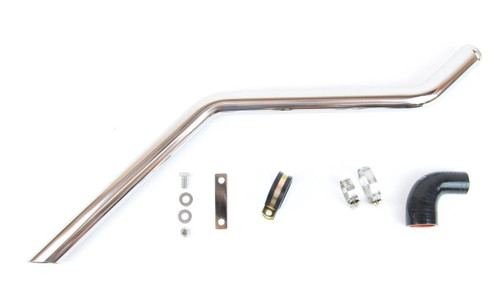 Kustom Truck Parts Cummins Breather Tube, 99202040, stainless for universal X15 heavy-duty diesel