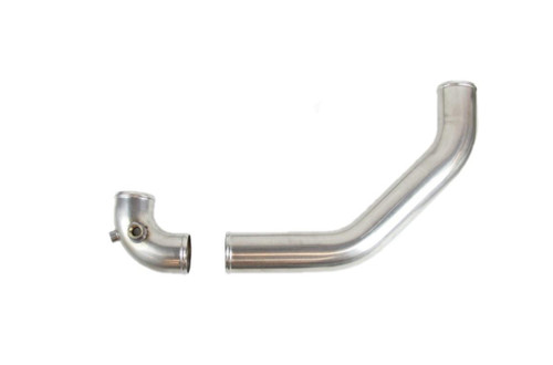 Kustom Truck Parts Lower Radiator Tube, 13107011, stainless for Peterbilt 379 Cat 3406E/C15 diesel