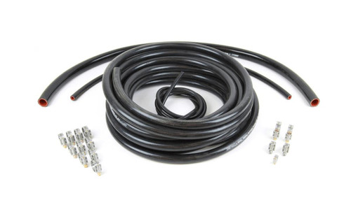 Black Heater Hose Plumbing Kit, 19911002, for Peterbilt and Kenworth heavy-duty truck engine conversions Black Heater Hose Plumbing Kit, 19911002, for Peterbilt and Kenworth heavy-duty truck engine conversions