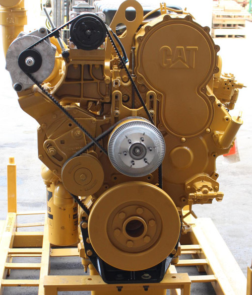 Cat C16 Belt Routing Caterpillar Front Engine Upfit - C15/3406E - V-Belt Configuration