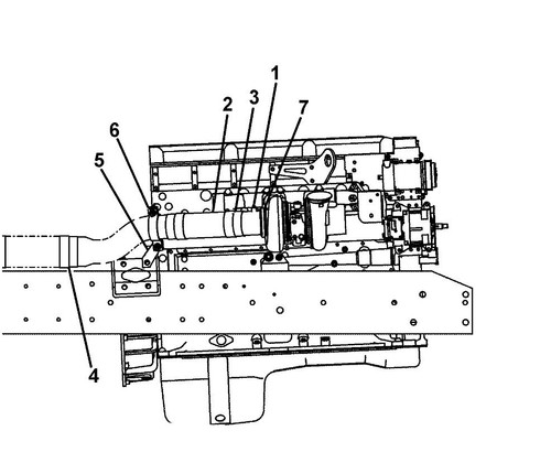 Kustom Truck Parts 4” Exhaust Piping Kit, 29918014, for Kenworth Cummins ISX Above-Frame Kustom Truck Parts 4” Exhaust Piping Kit, 29918014, for Kenworth Cummins ISX Above-Frame